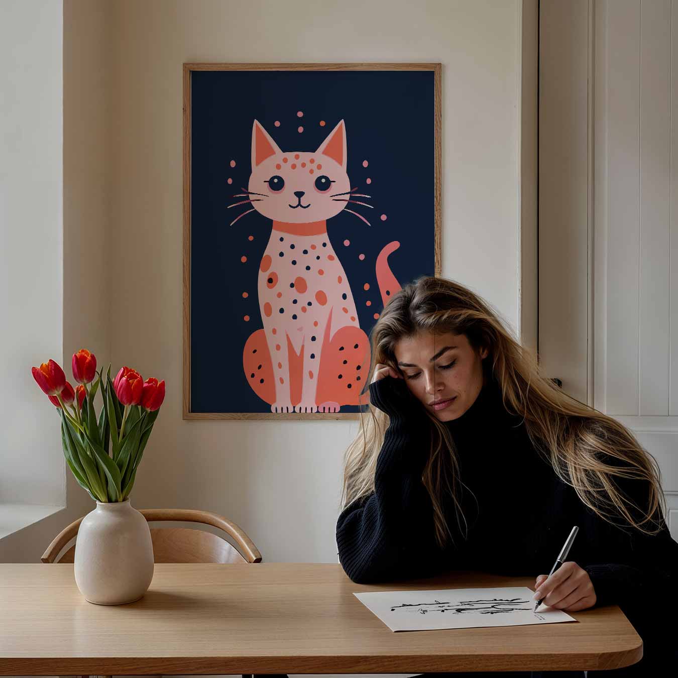 Schattige Kattenposter-WallArtistic