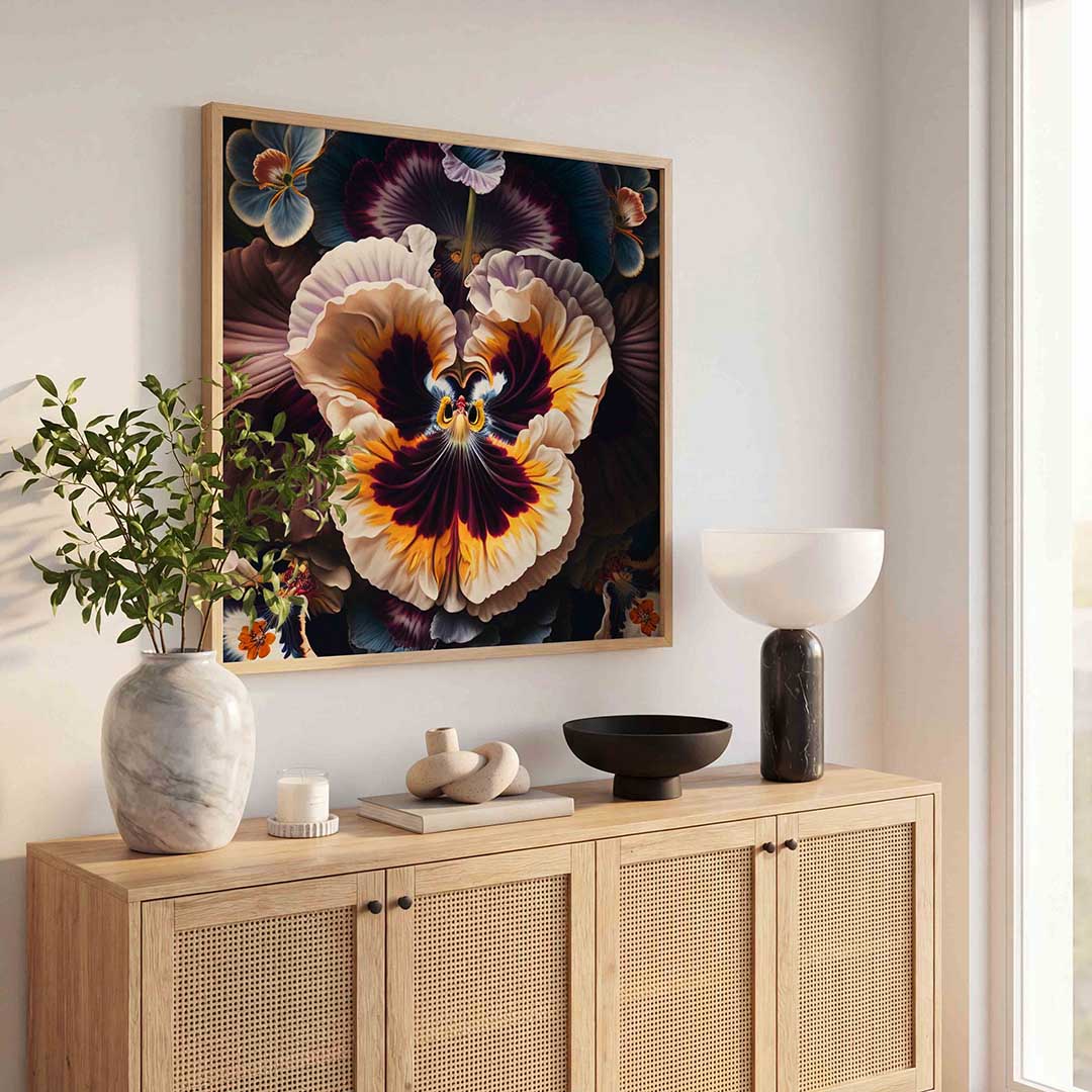 Bloemenexplosie Poster