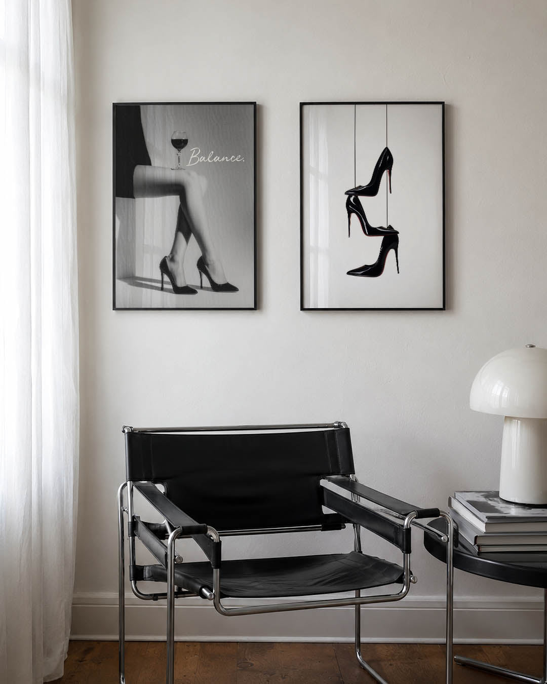 Evenwichtige elegantie Posterset
