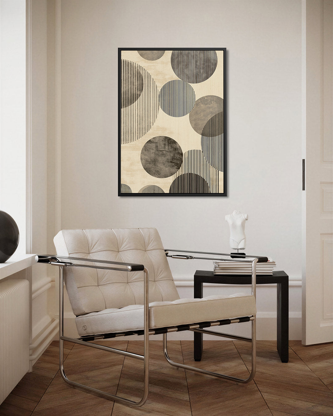Geometrische cirkels Kunstwerk