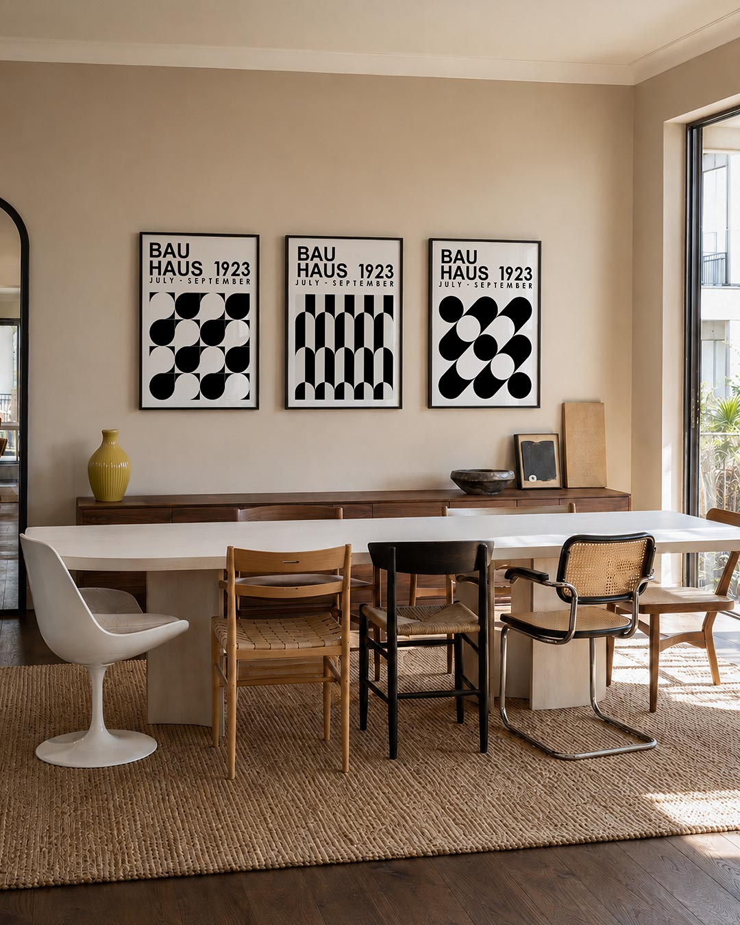 Vormen en vlakken Posterset