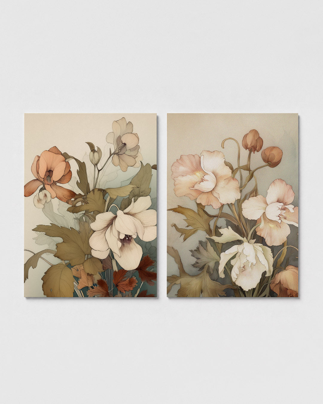 Bloemrijke harmonie Posterset