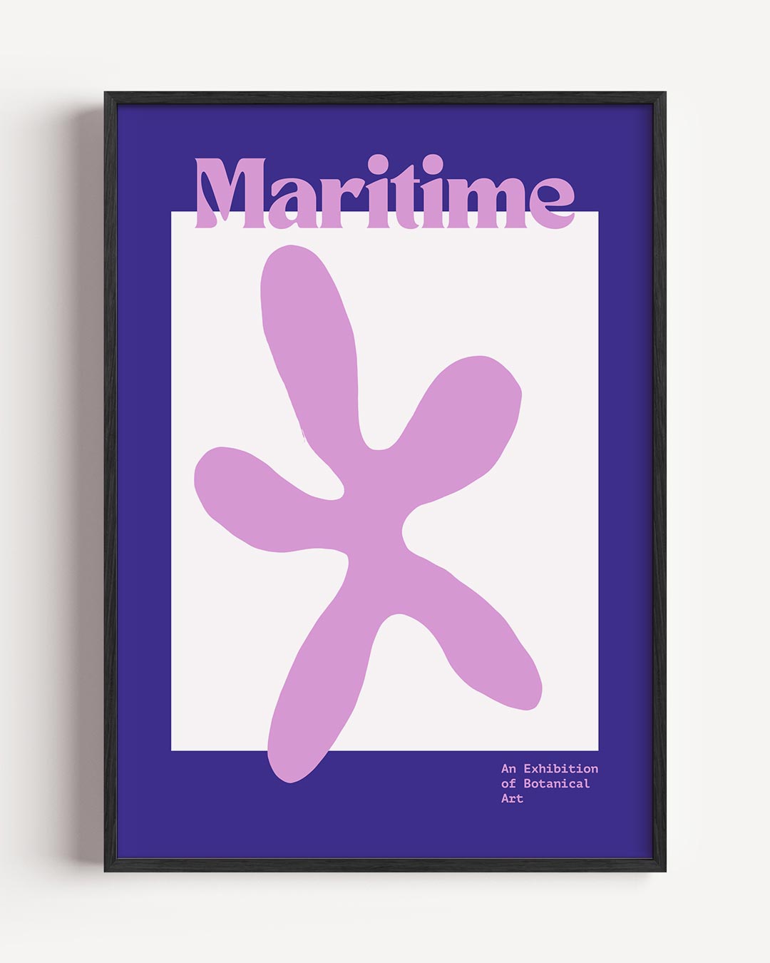 Maritieme Botanische Kunstposter-WallArtistic