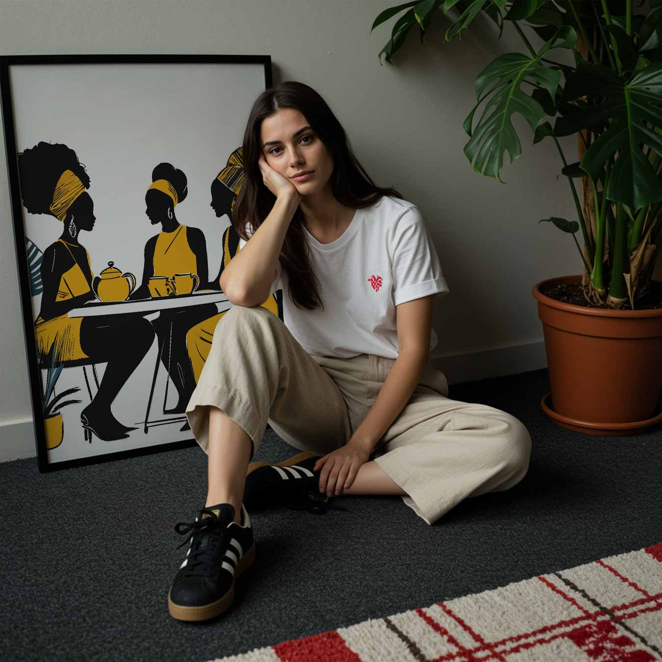 Stijlvolle Vriendschap Poster-WallArtistic