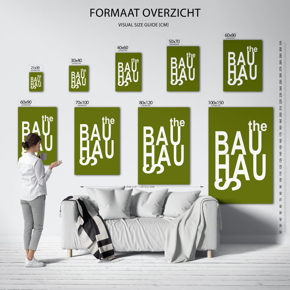 Typografie en kleur Poster