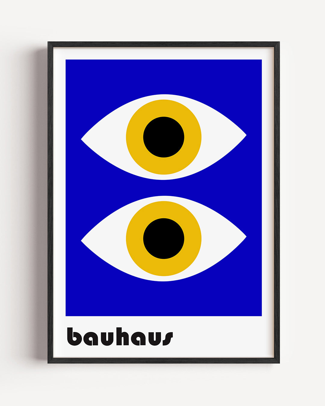 Oogvormen en kleur Poster