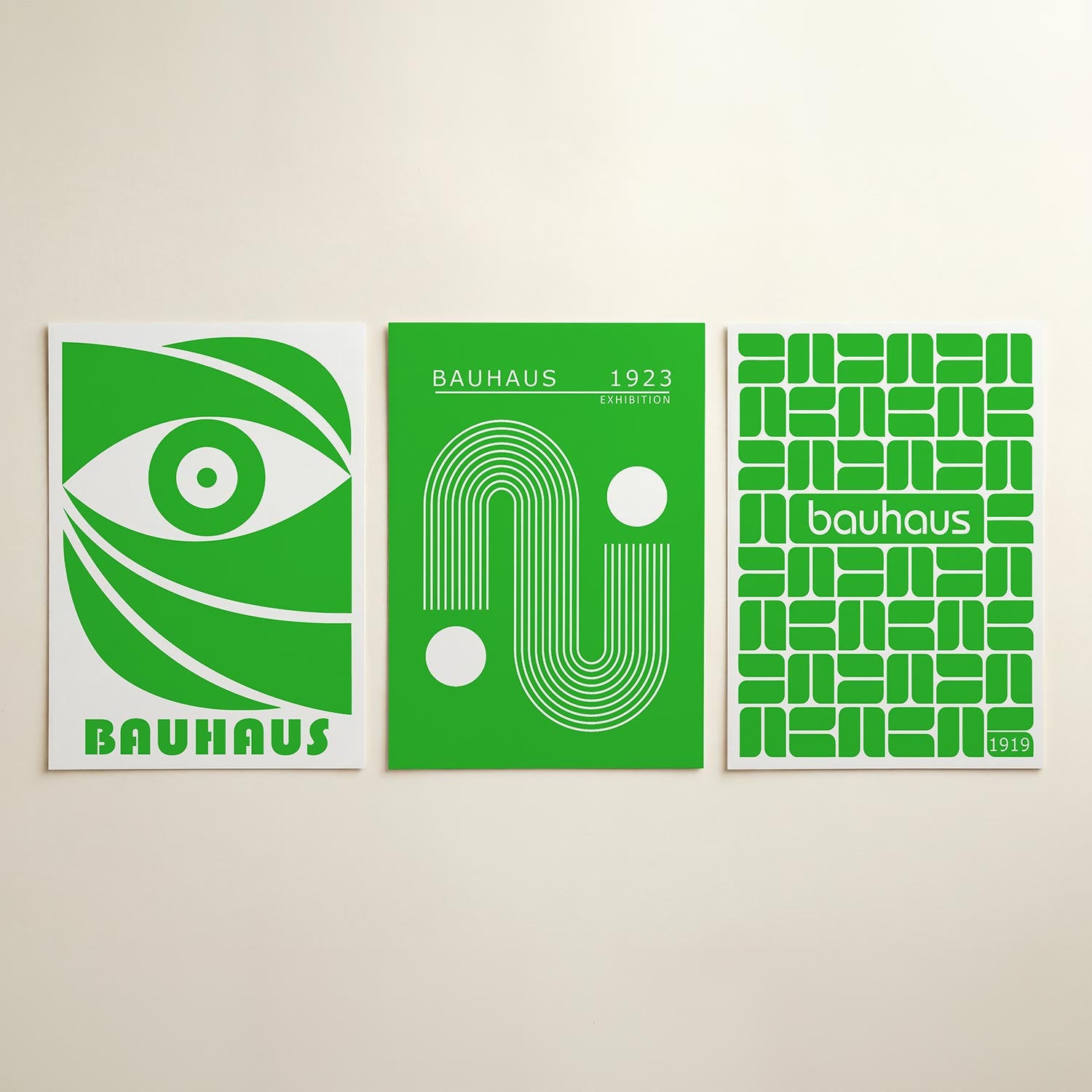 Oog en lijnen Posterset