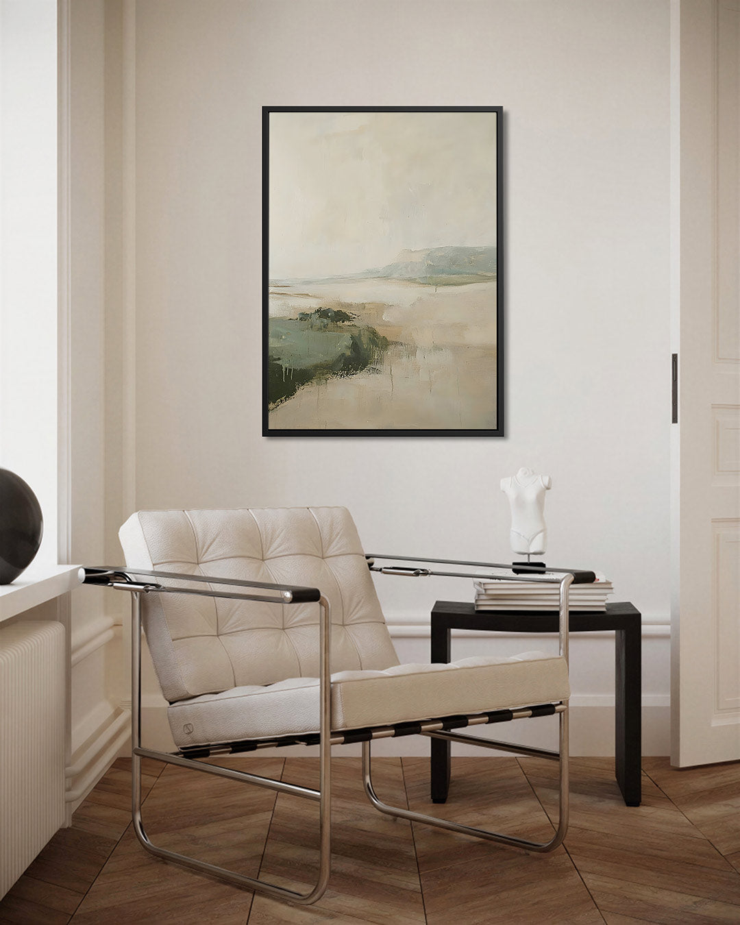 Rustige landschap compositie Kunstwerk