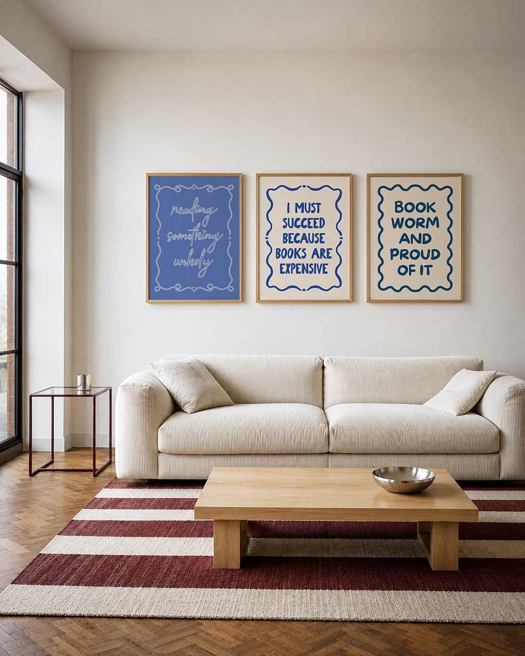 Lijnen en woorden Posterset