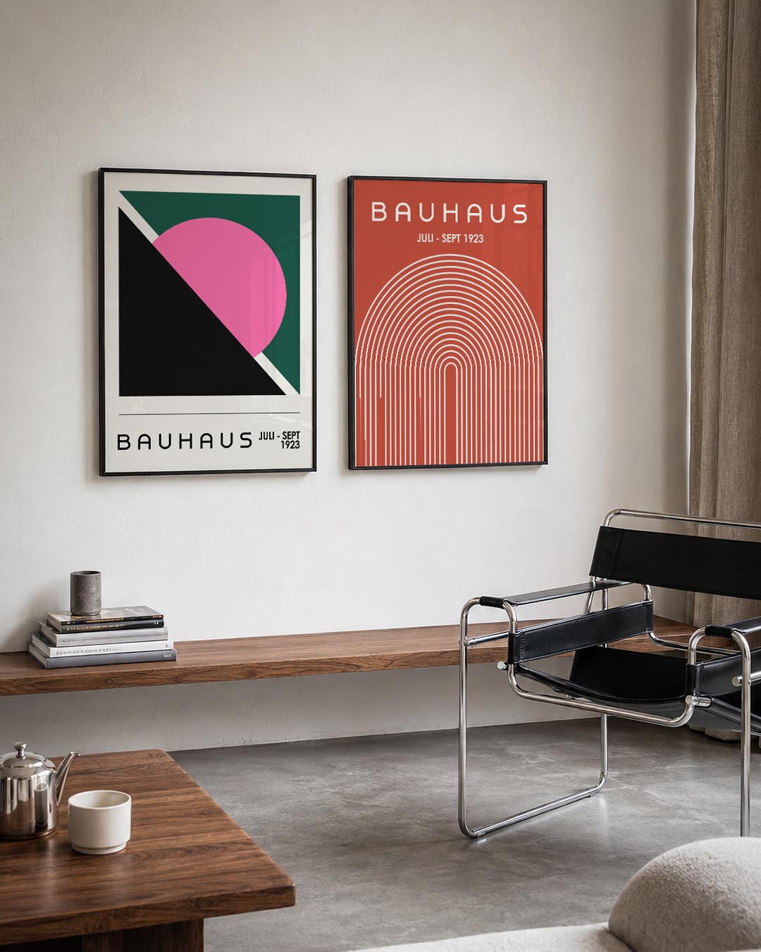Vormen en kleurvlakken Posterset