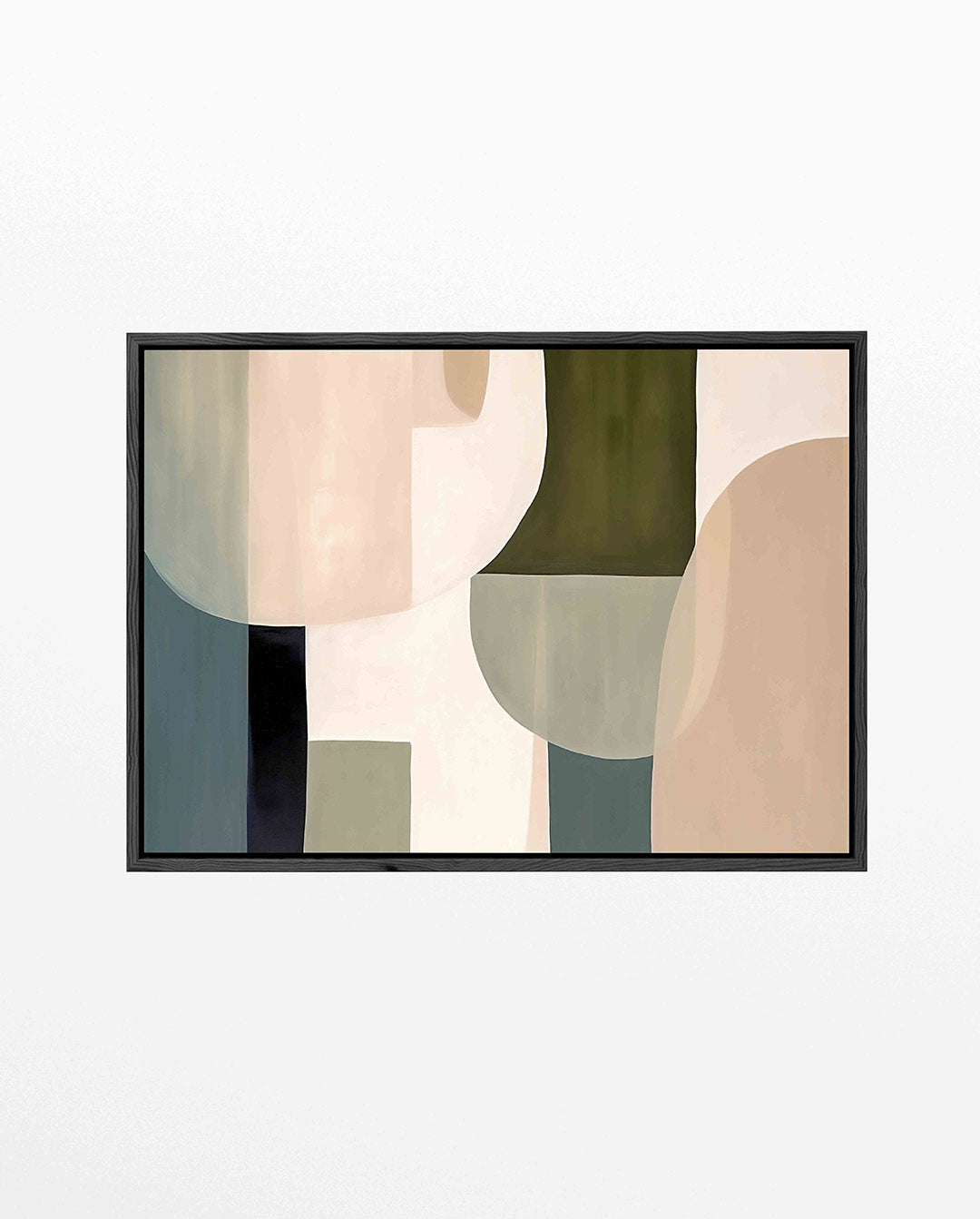 Compositie van vormen Kunstwerk