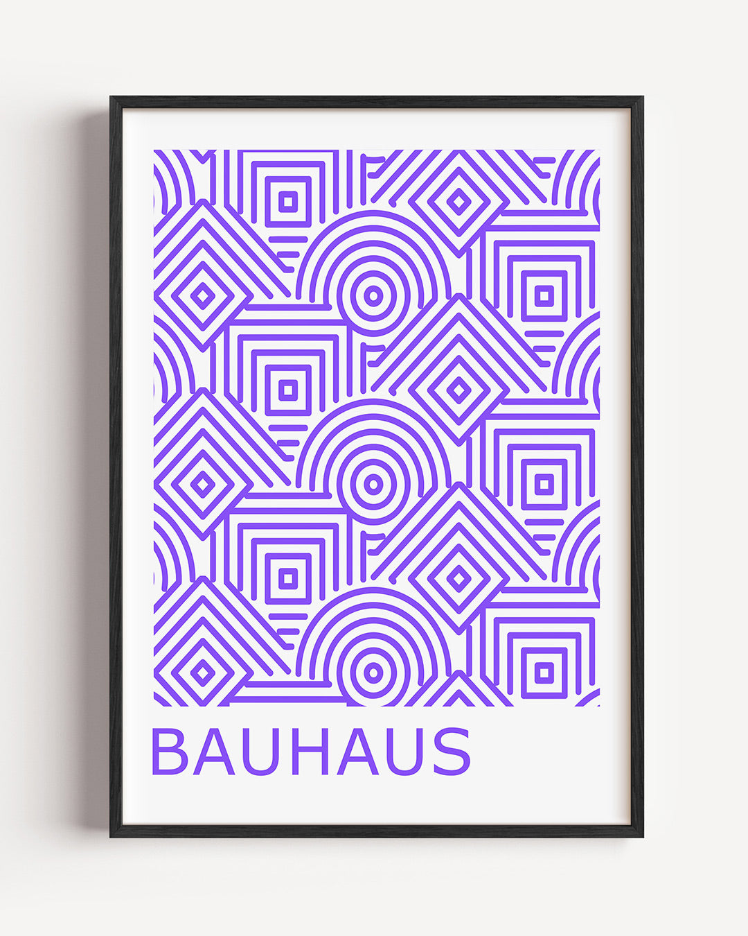 Lijnen en patronen Poster