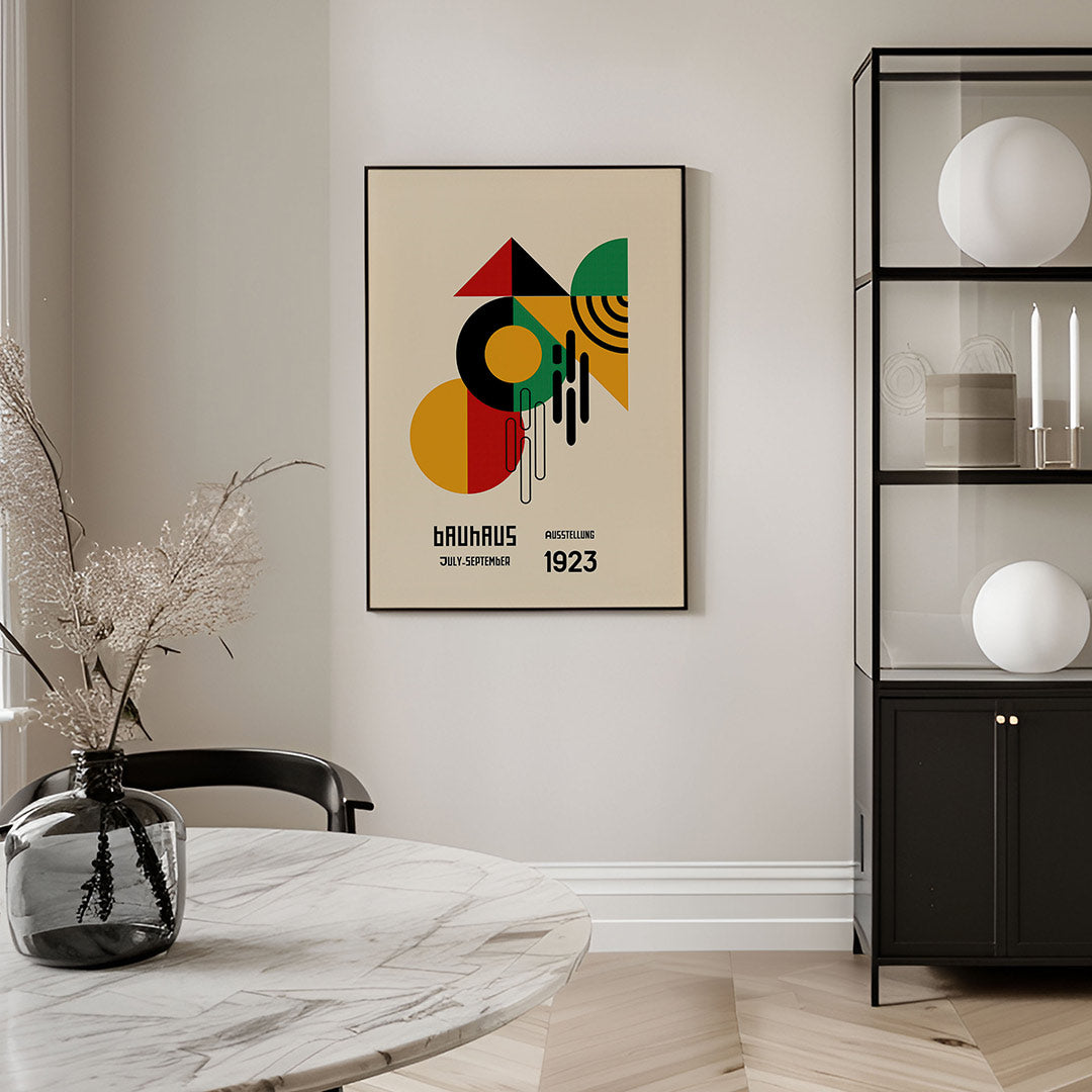 Vormen en vlakkenspel Poster