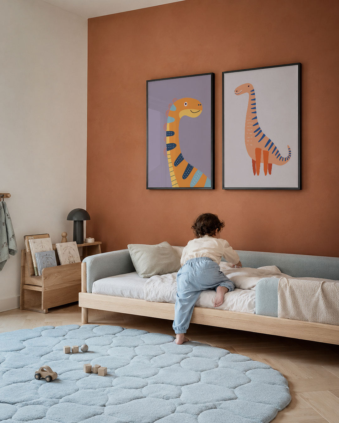Vrolijke dino Posterset