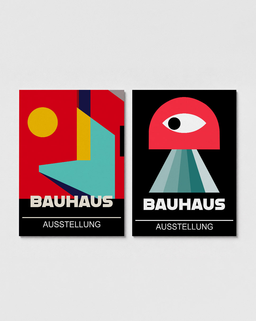 Kleur en lijnenspel Posterset