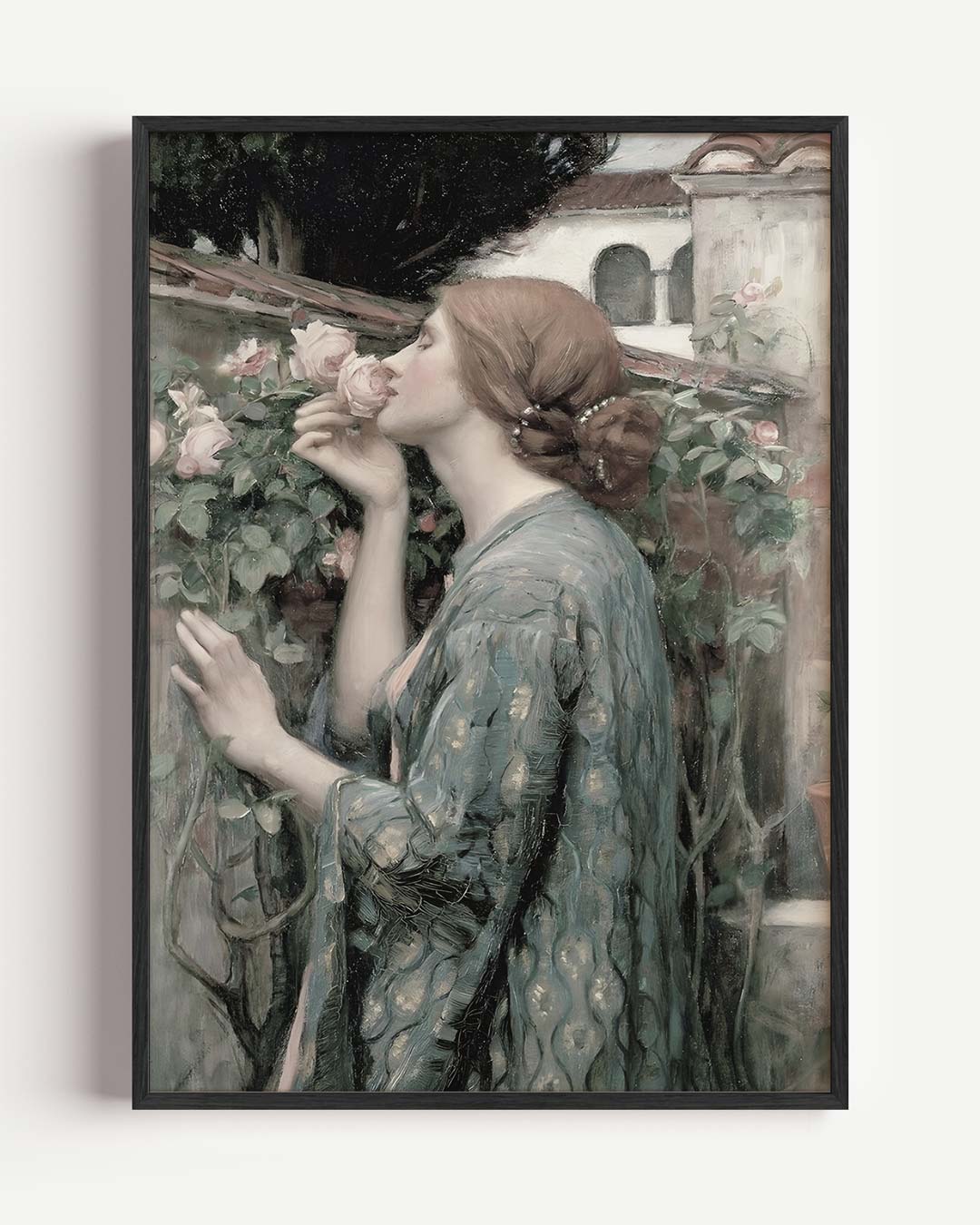 Tijdloze Elegantie Rozenposter-WallArtistic
