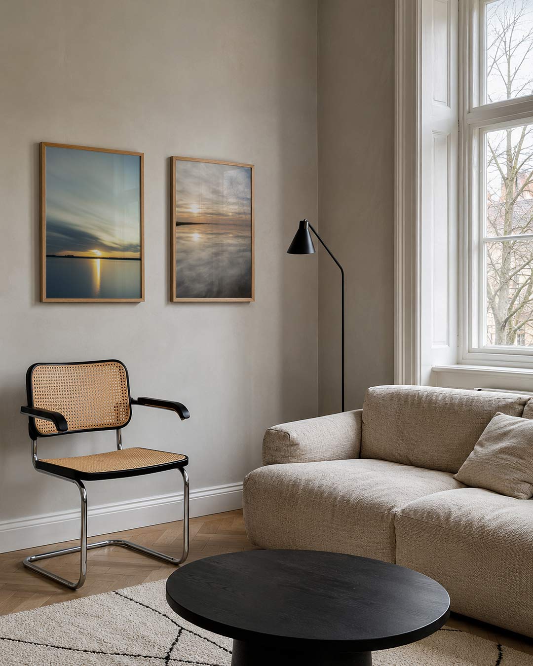 Licht en reflectie Posterset