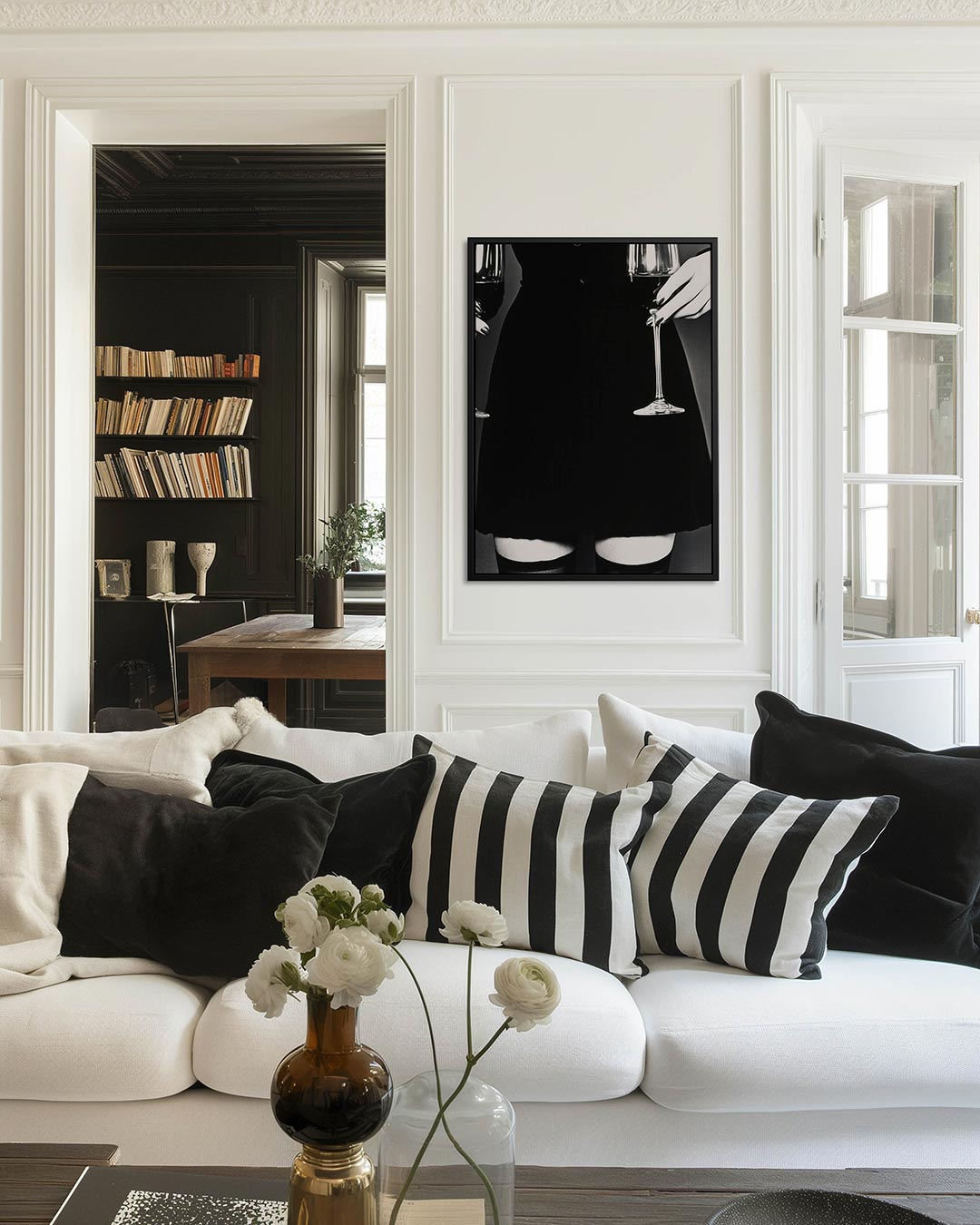 Elegante vormen Kunstwerk