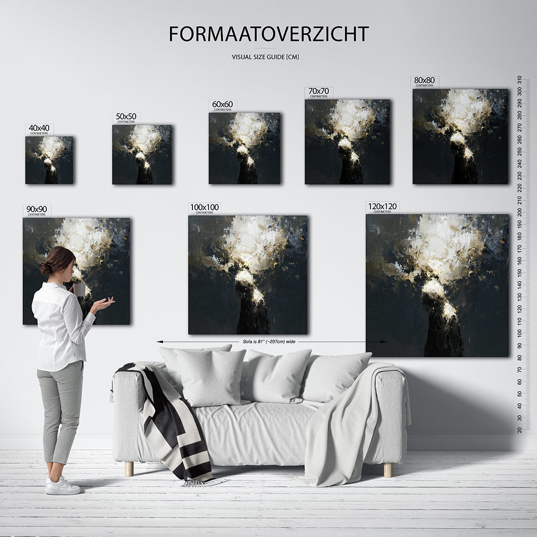 Dromerige vormen Kunstwerk