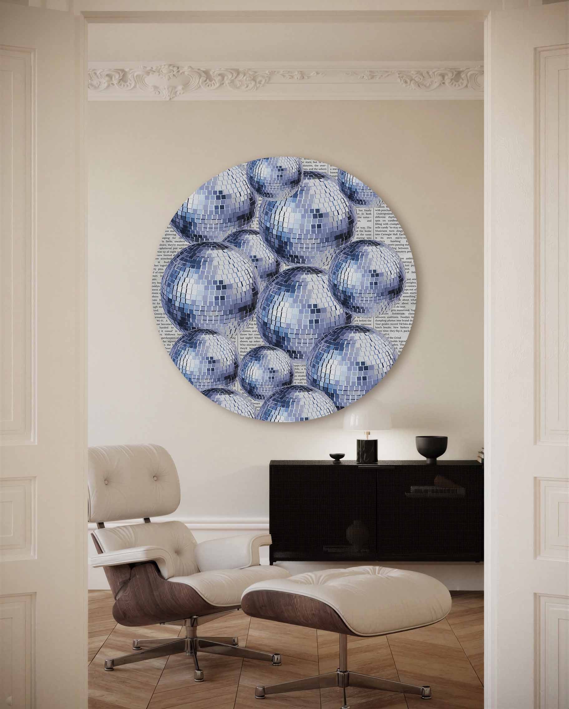Spiegelbollen Muurcirkel
