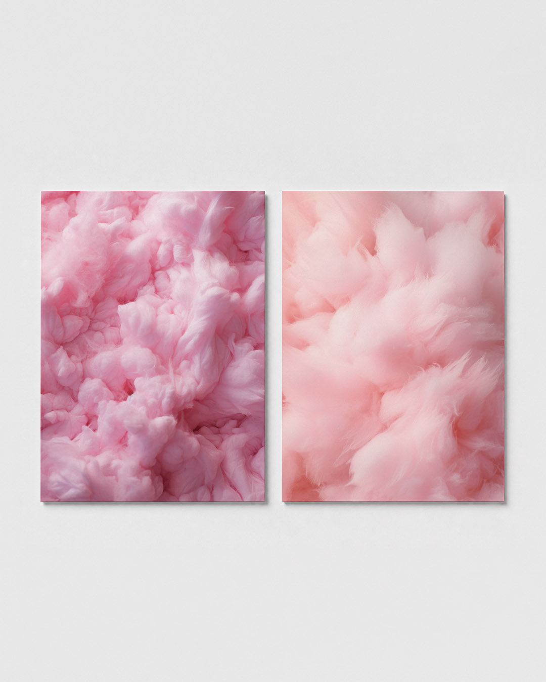 Zachte roze wolken Posterset