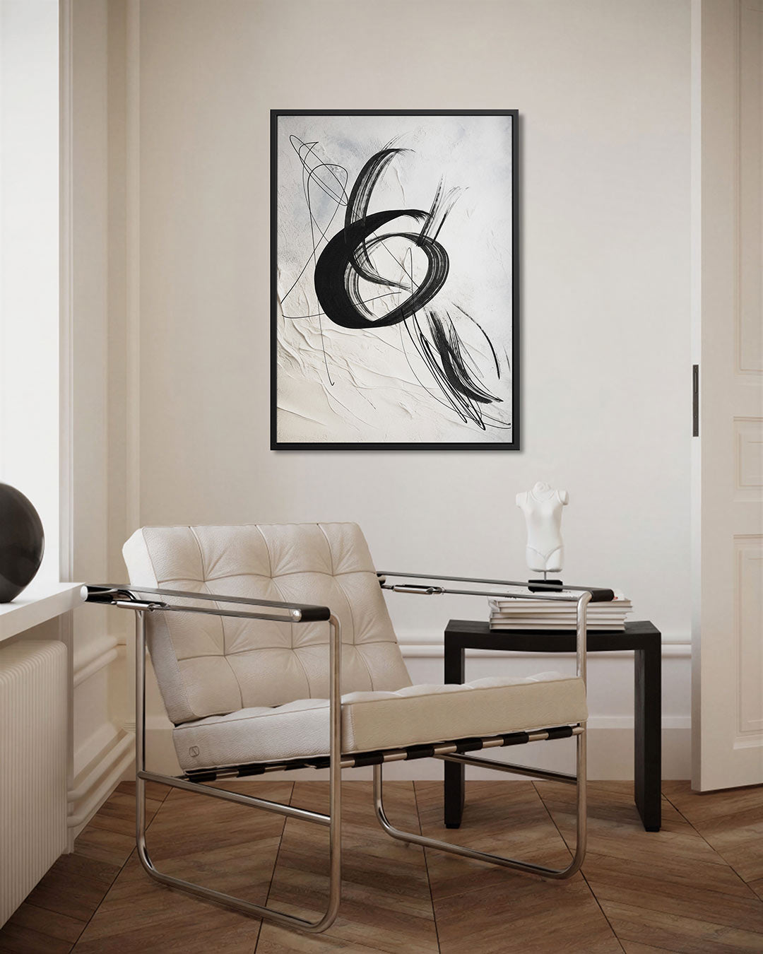 Dynamische lijnen Kunstwerk