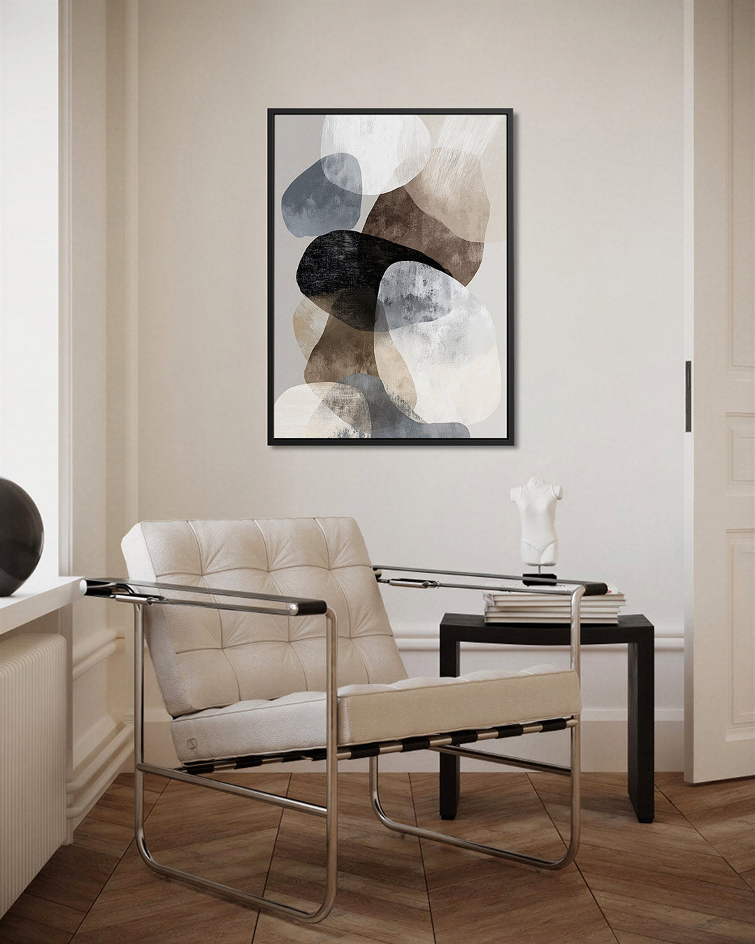 Organische vormen compositie Kunstwerk