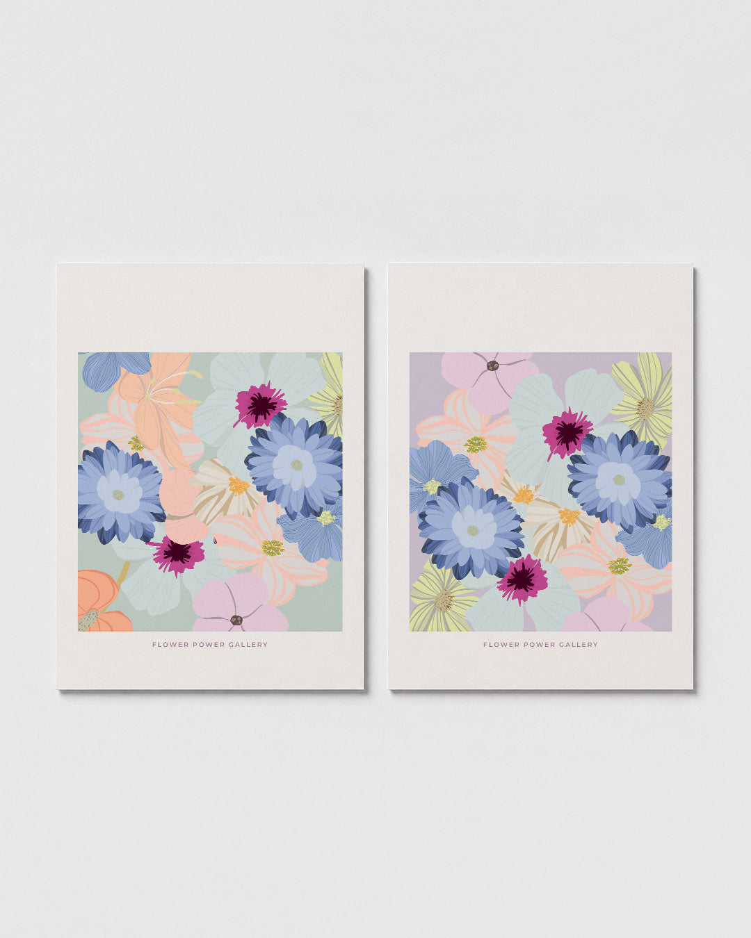 Bloemenexplosie Posterset