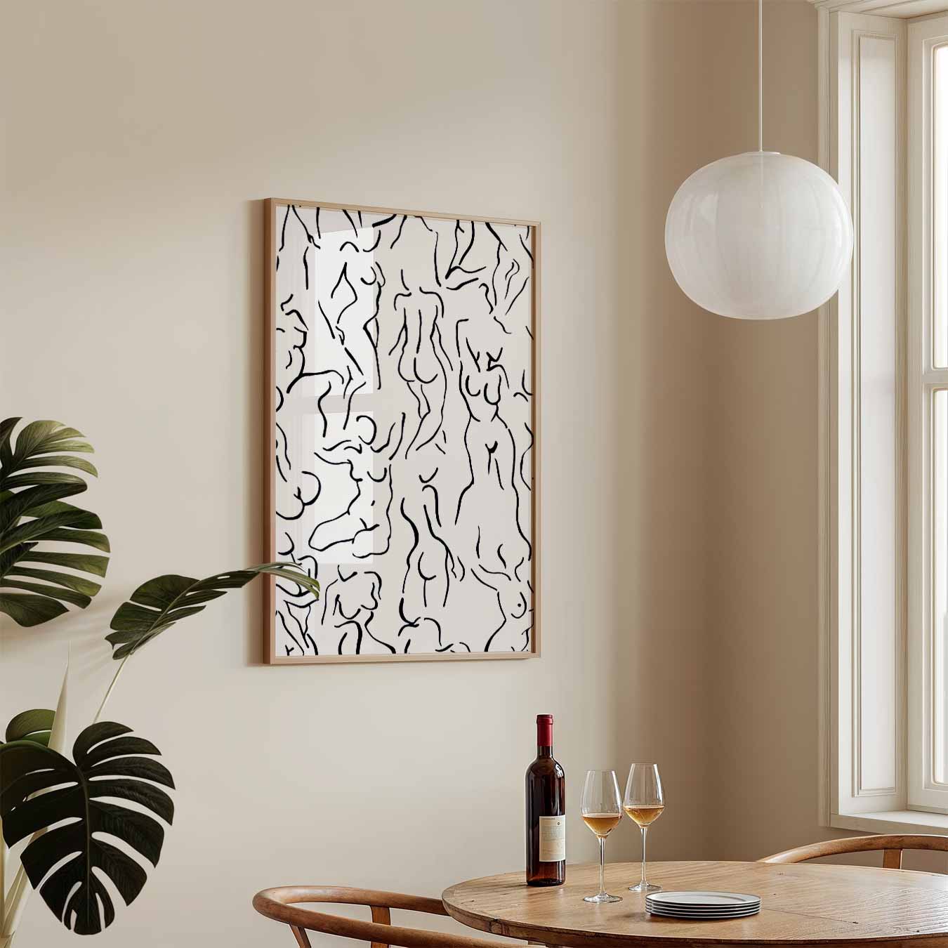 Elegante Lijsten Poster-WallArtistic