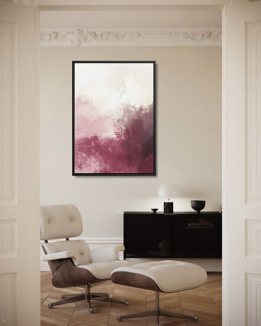 Zachte kleuren harmonie Kunstwerk
