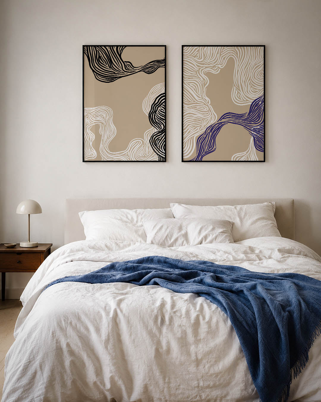 Lijnenspel en vormen Posterset