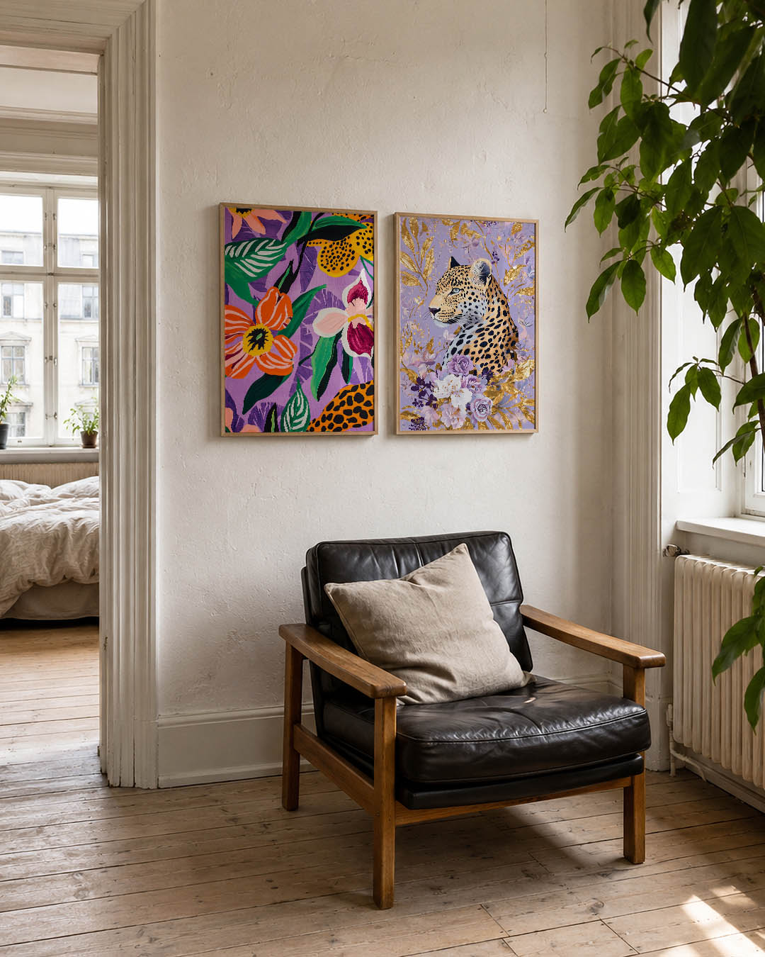 Bloemrijke kleurenpracht Posterset