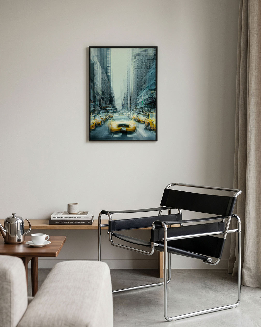 Stedelijke scène Poster