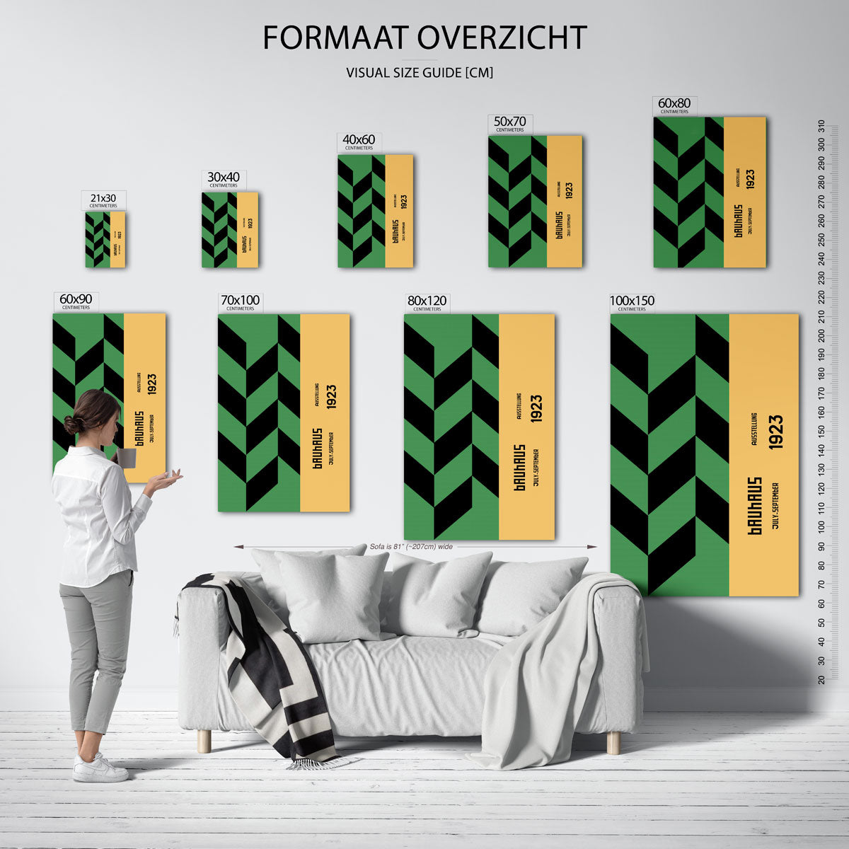 Vorm en kleur Poster