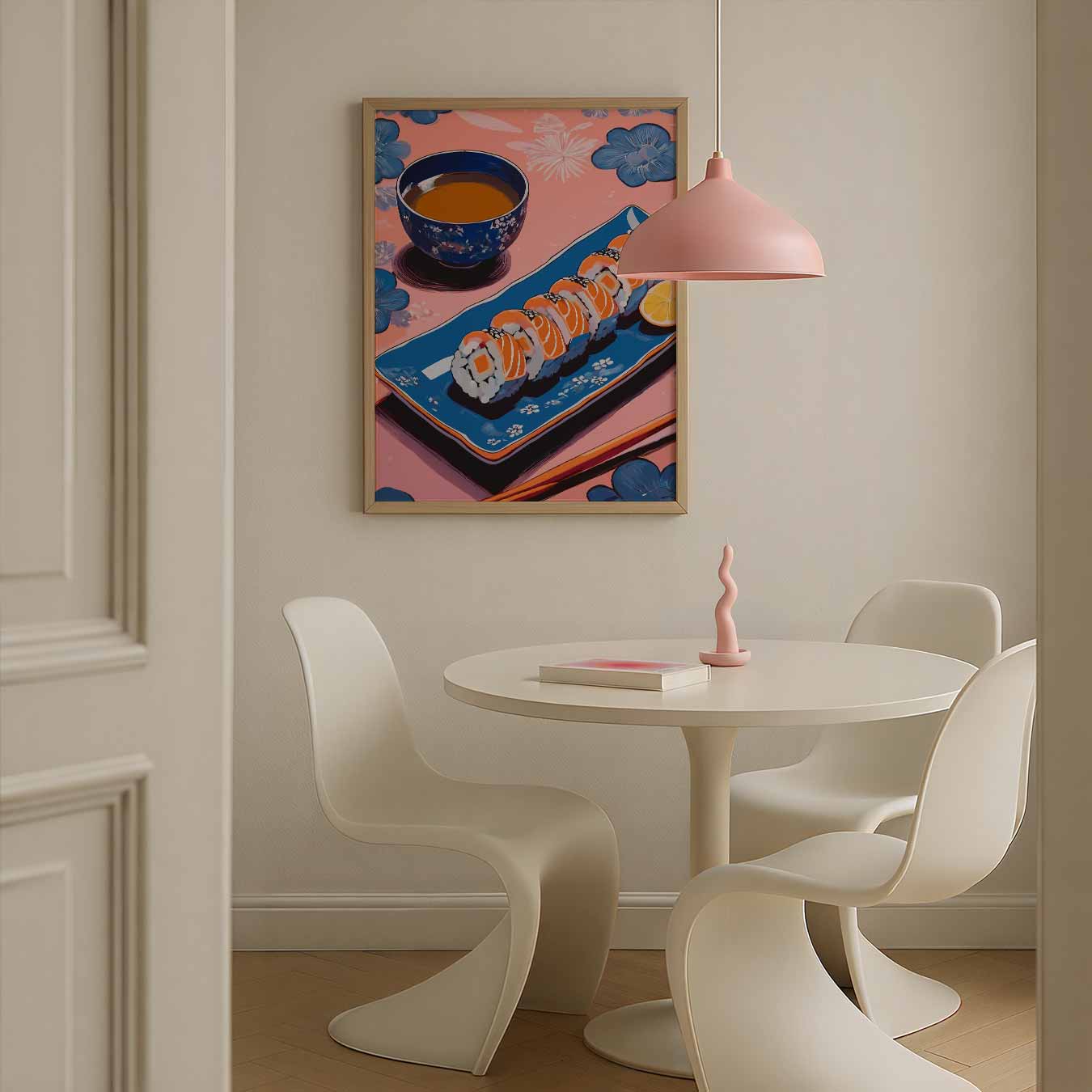 Sushi en Thee Tijd Poster-WallArtistic