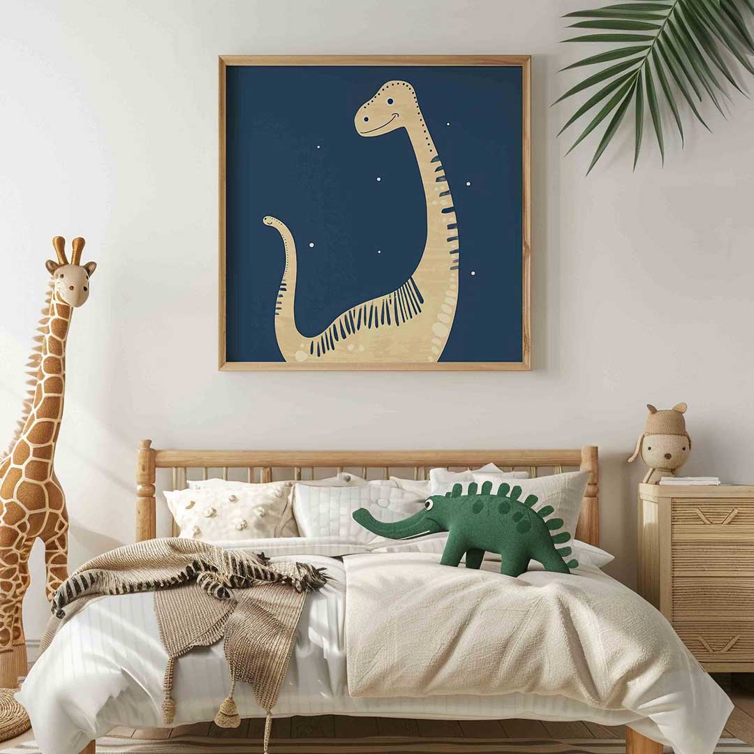Dinosaurus glimlach Poster
