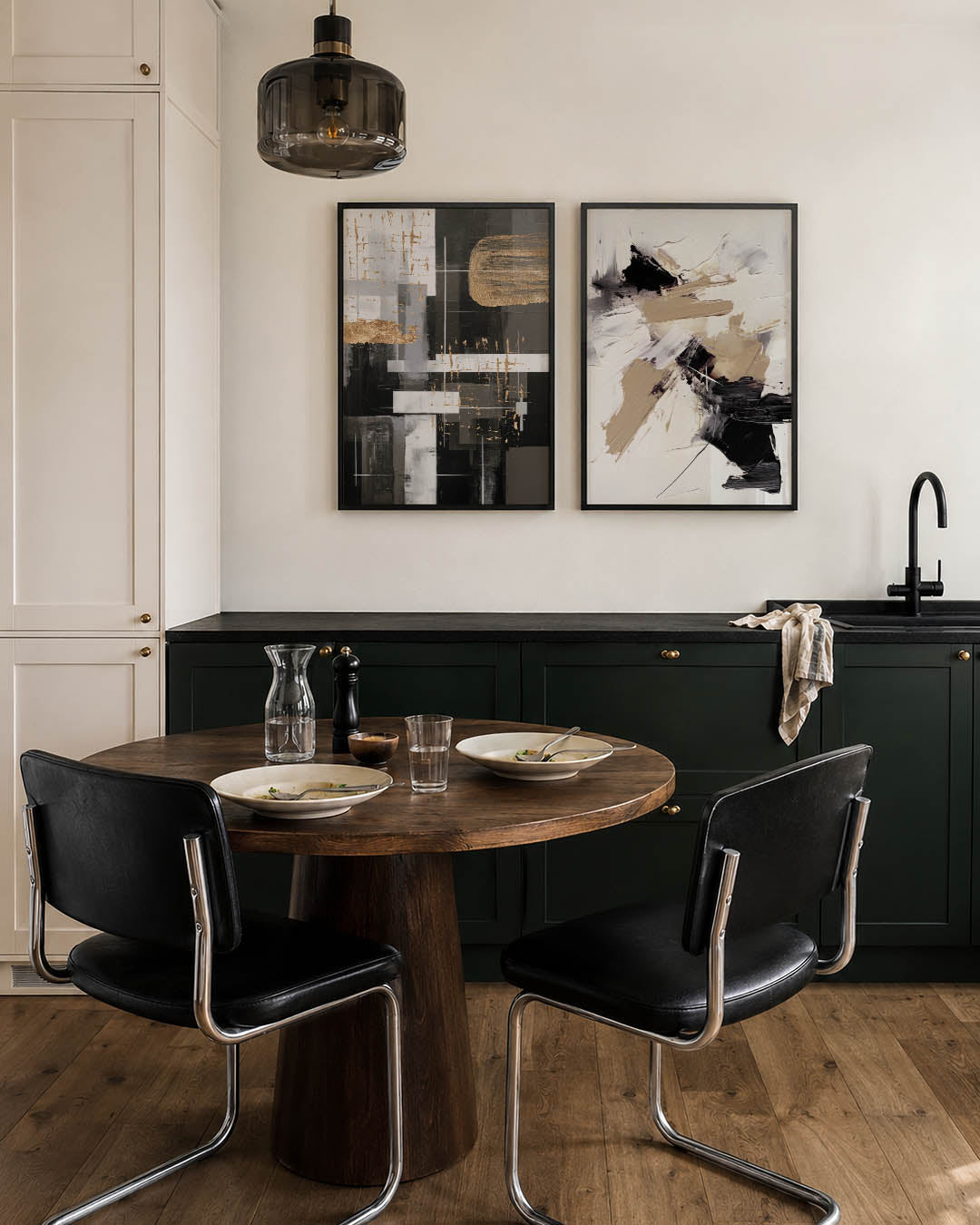 Gouden lijnenspel Posterset