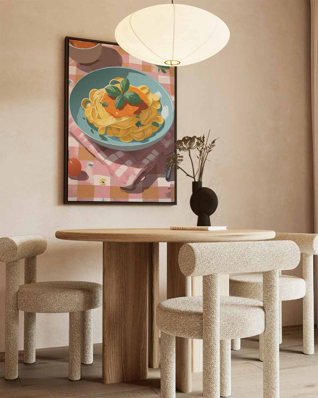 Pasta Still Life Kunstwerk-canvas-dibond-plexiglas-wanddecoratie-WallArtistic