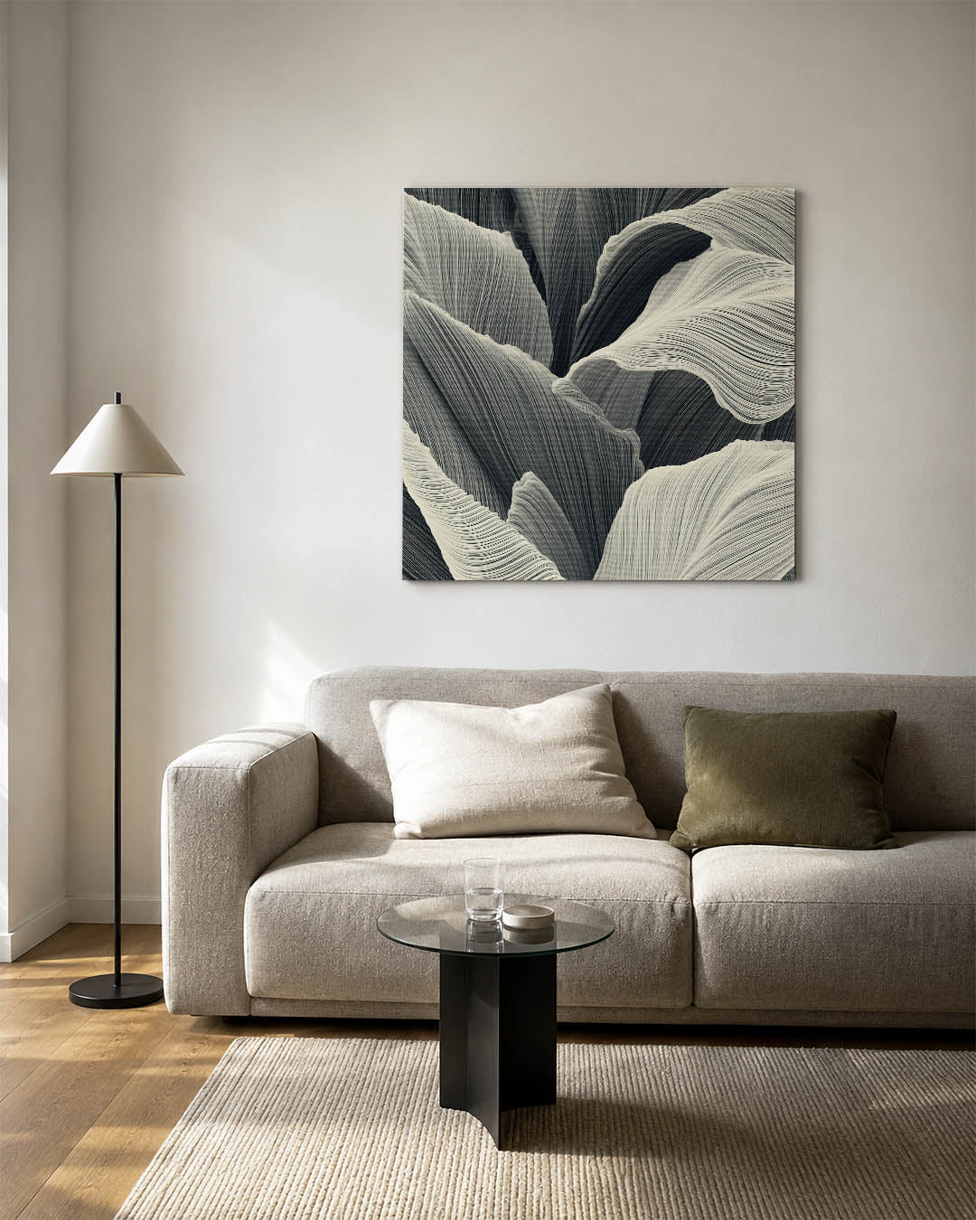 Golvende lijnen Kunstwerk