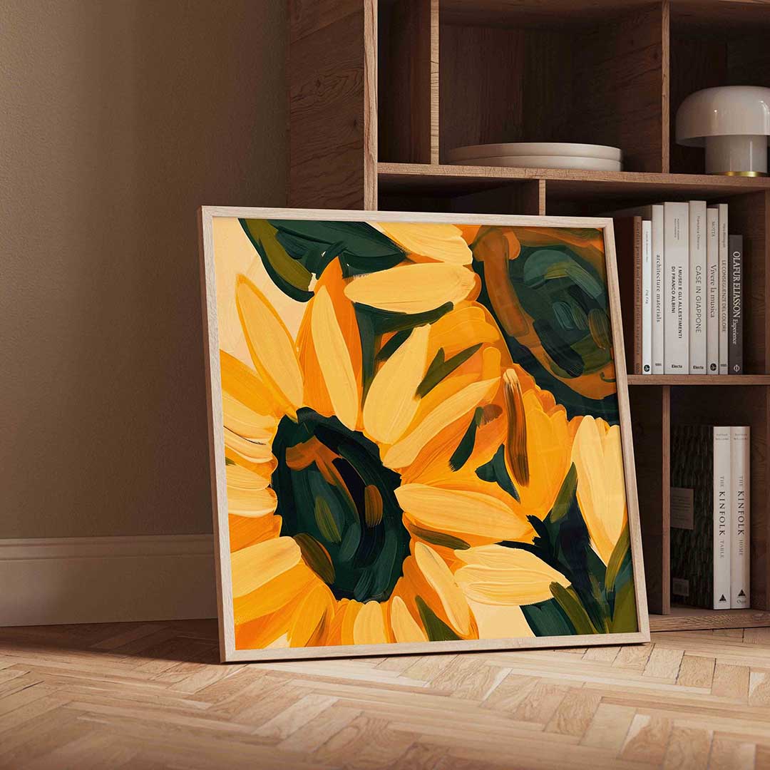 Zonnebloemen Poster