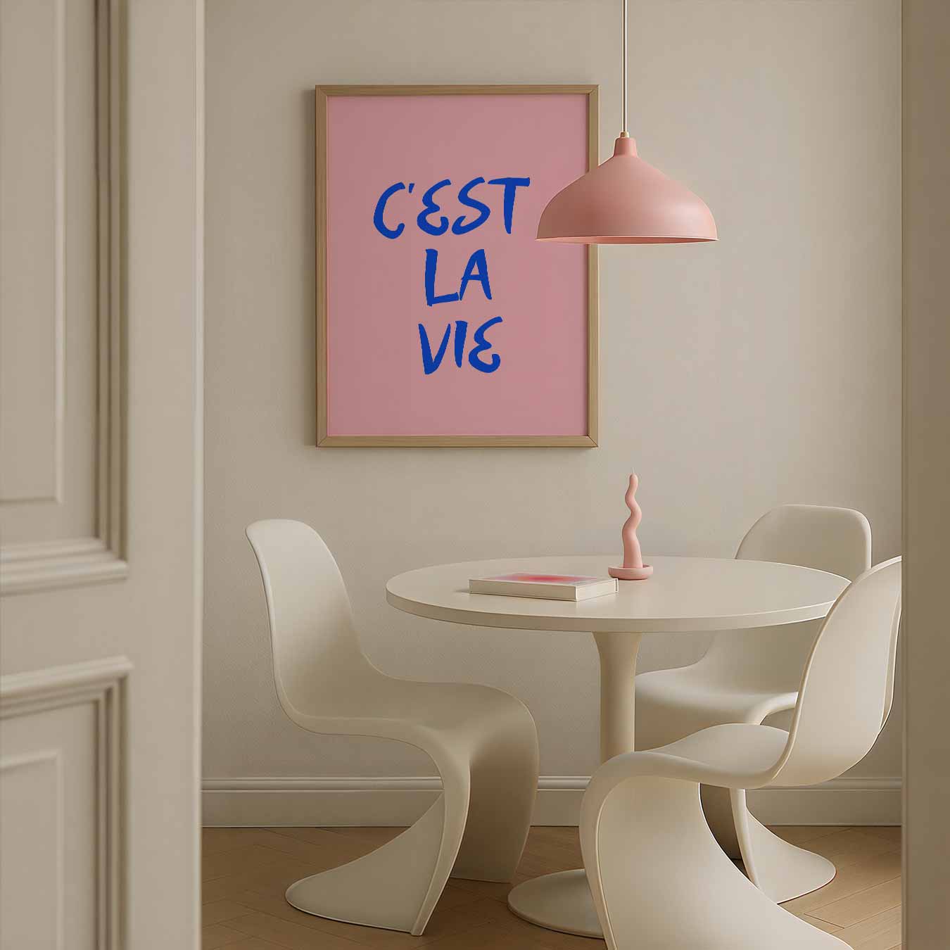 C'est La Vie Poster-WallArtistic