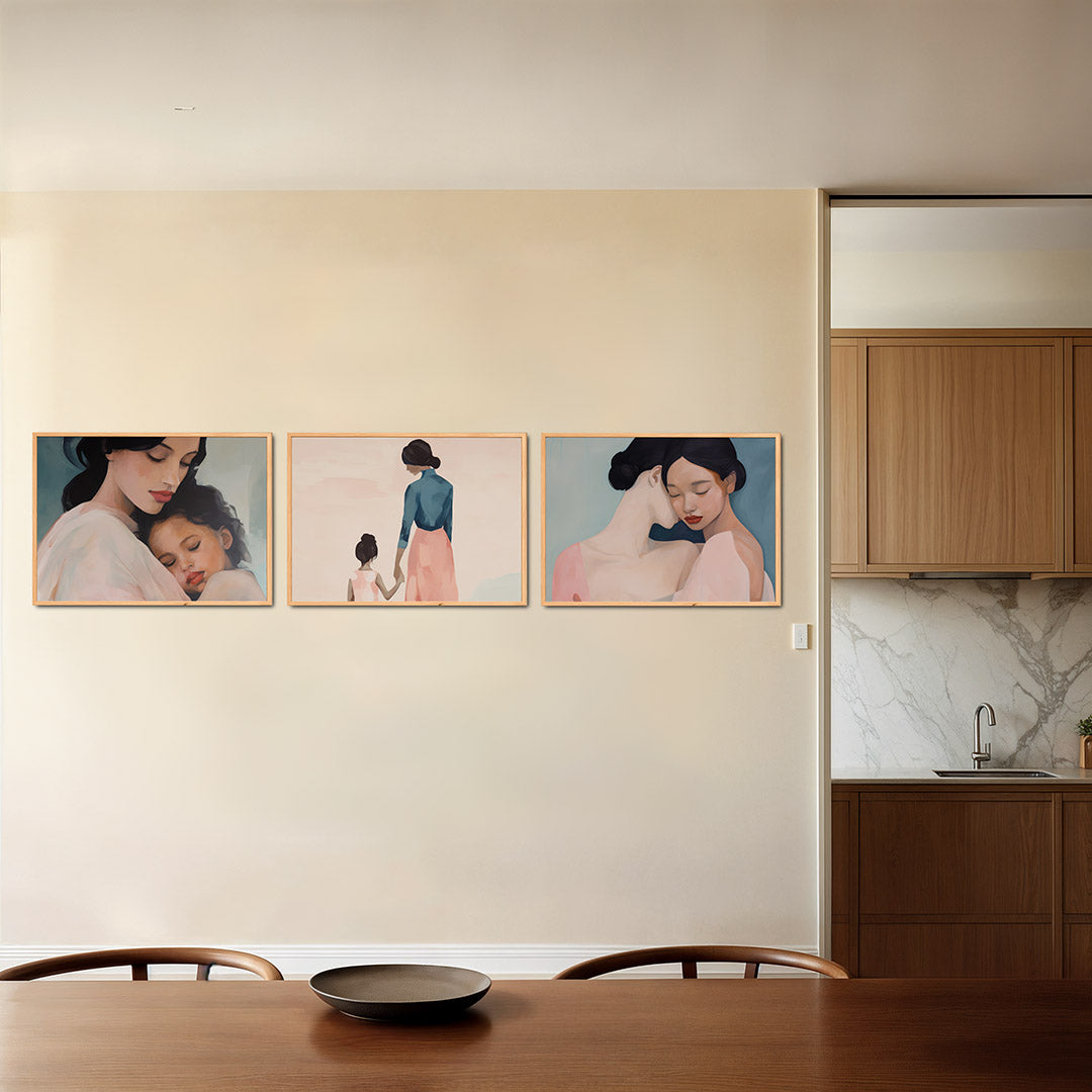 Zachte omhelzing Posterset