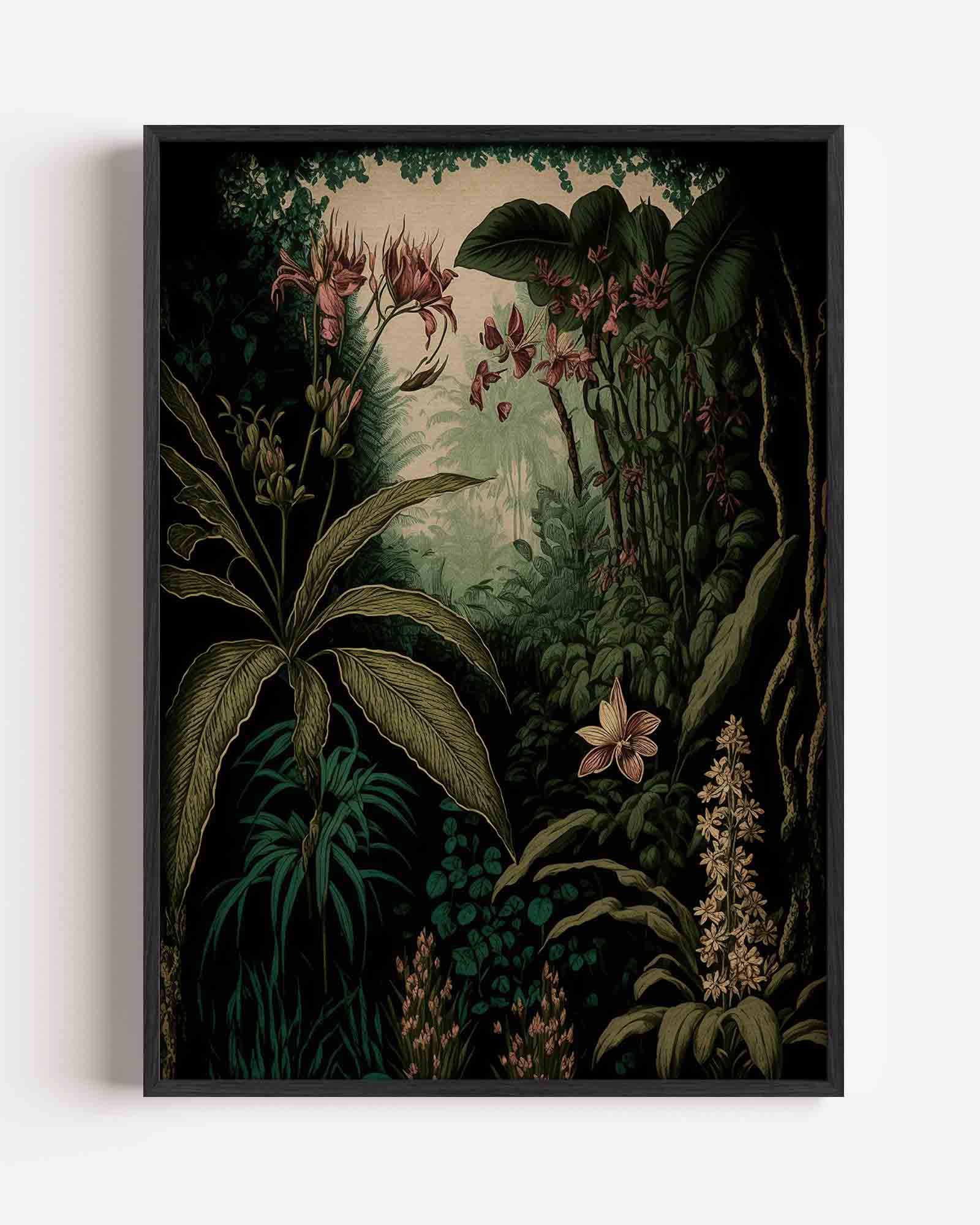 Weelderige planten Poster