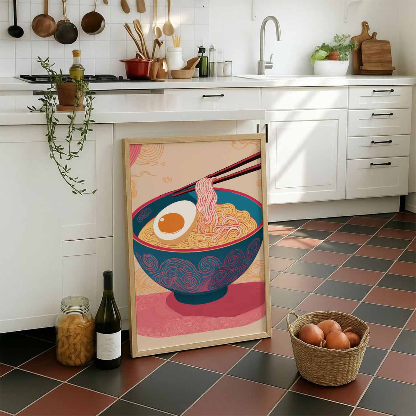 Ramen Genot Poster-WallArtistic