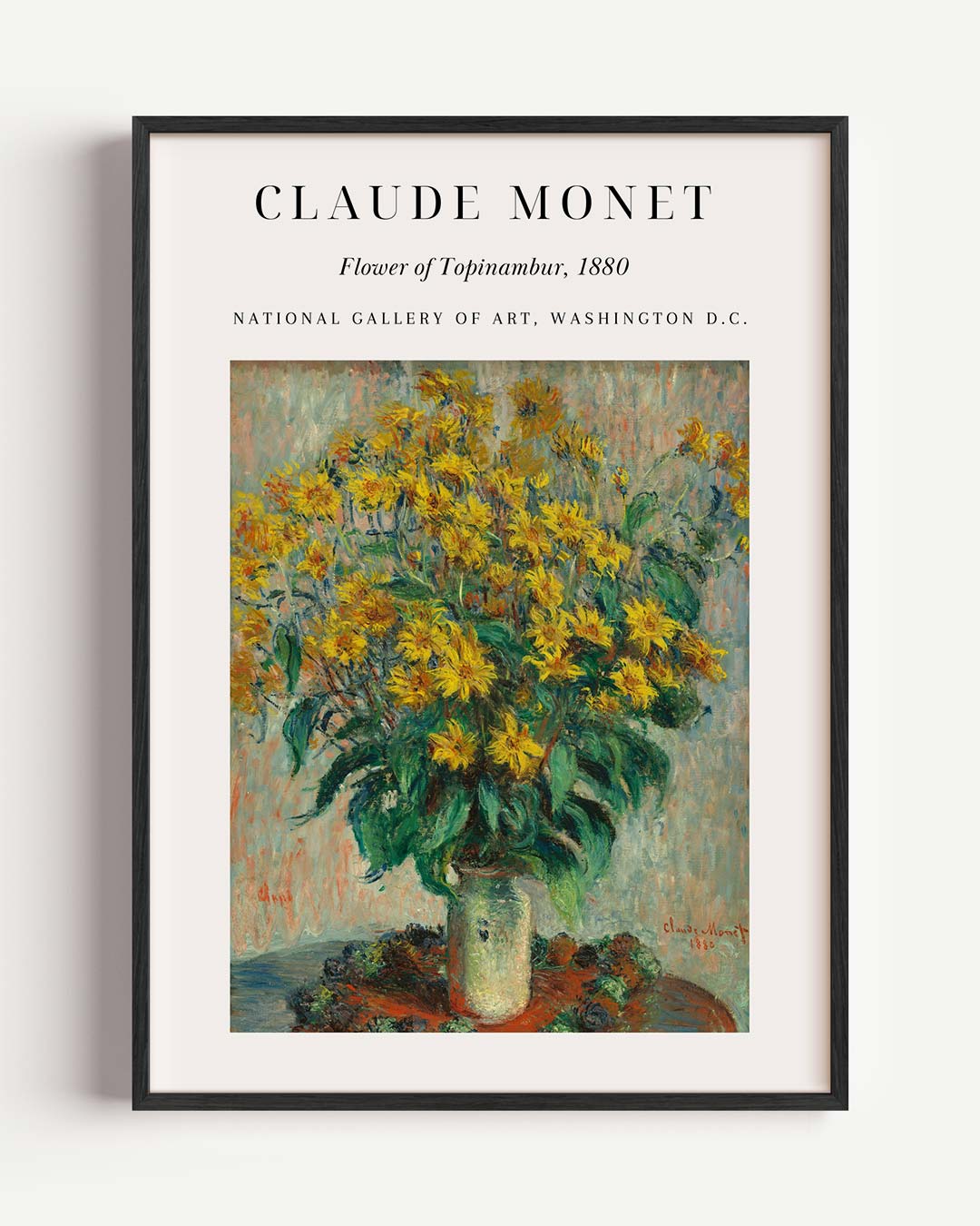 Monet's Bloemenpracht Poster-WallArtistic