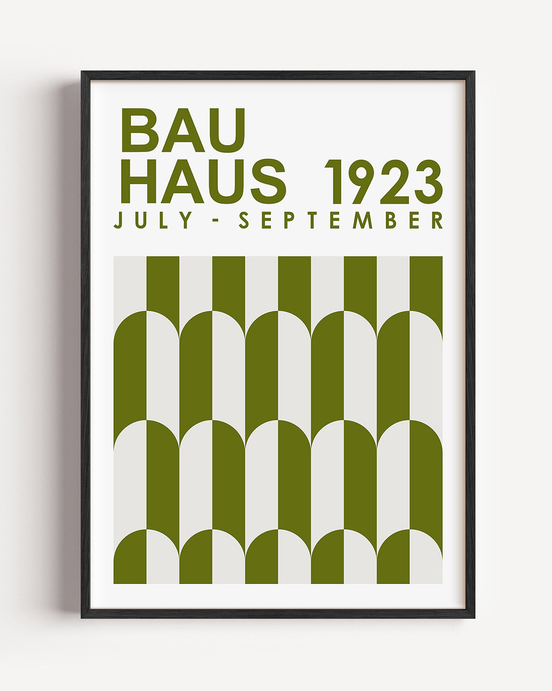 Vormritme en kleur Poster