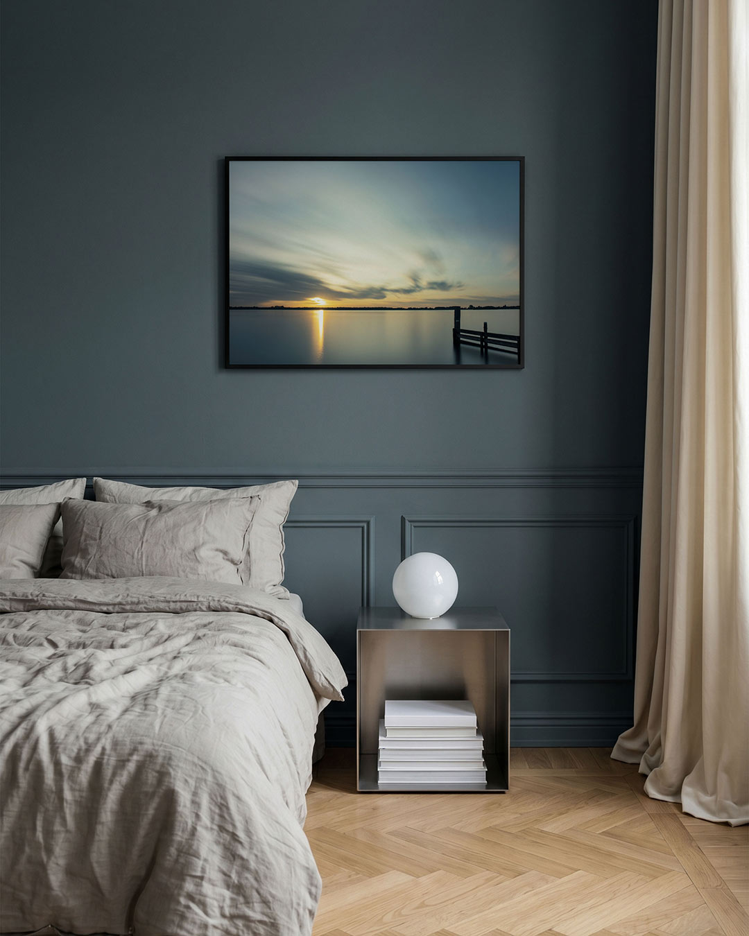 Rustige zonsondergang Poster
