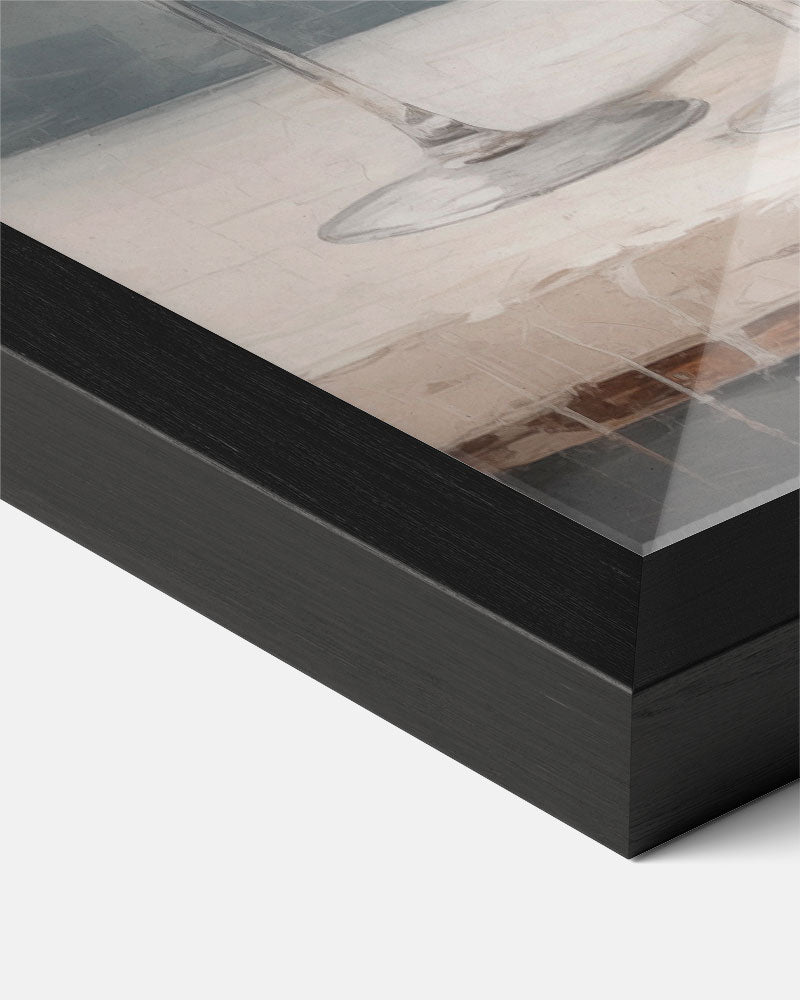 Luxe Champagne Stilleven Poster-WallArtistic