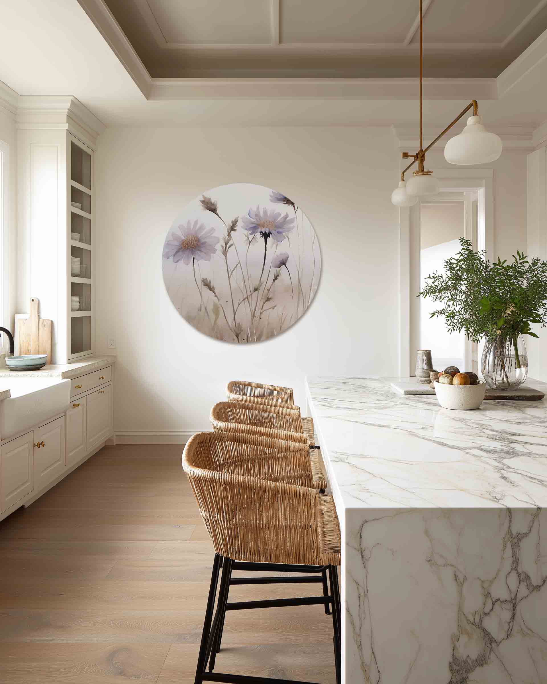 Wilde bloemen Muurcirkel
