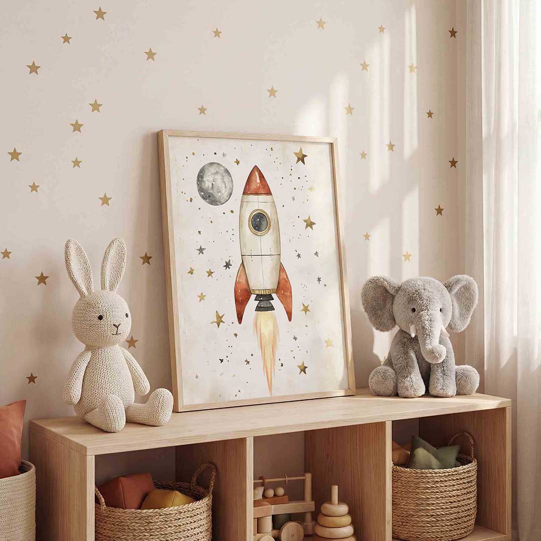 Raket en sterren Poster